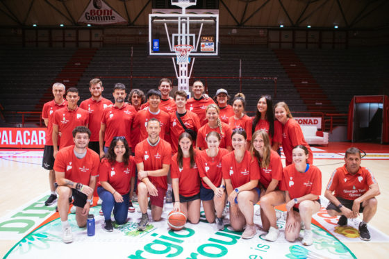 Gli studenti di Gonzaga University ospiti del Pistoia Basket