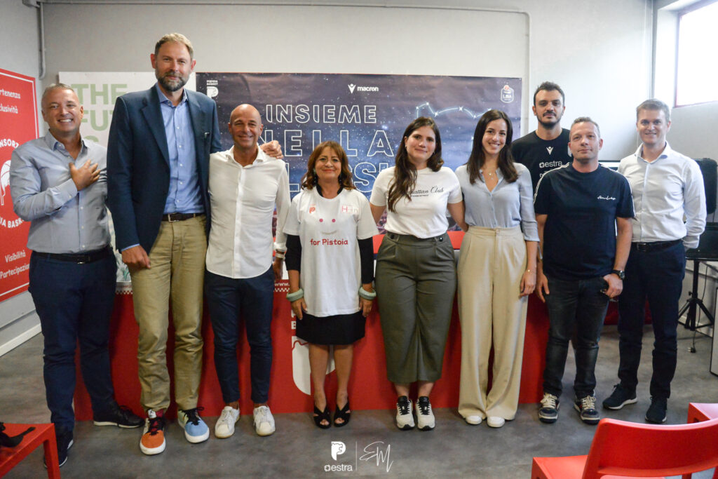 Presentazione Iniziative Sociali del Pistoia Basket in collaborazione col Comune di Pistoia
