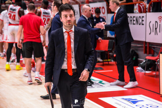 Estra Pistoia Basket saluta il Team Manager Andrea Tronconi