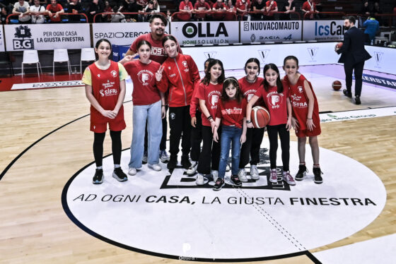 Contro Brescia la presenza dell’azienda BG Legno come Match Sponsor