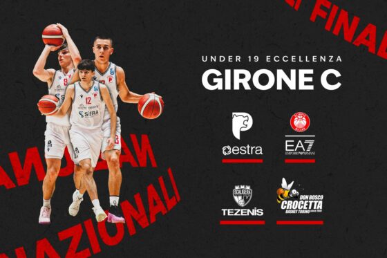 Pistoia Basket Junior, ecco il girone per le Finali Nazionali dell’Under19. Ancora vincente l’Under13