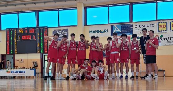 L’Under17 Eccellenza di Pistoia Basket Junior vince la Coppa Toscana 2025