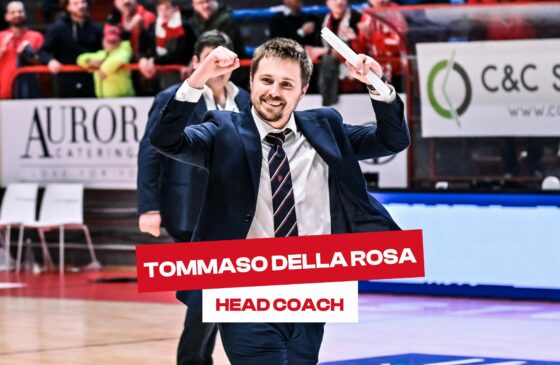 Tommaso Della Rosa è il nuovo head coach di Estra Pistoia Basket 2000